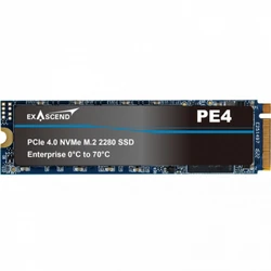 Внутренний накопитель Exascend EXPE4M7680GB SSD (твердотельные), 7680 ГБ, M.2, PCIe