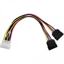 Кабель интерфейсный Buro BU-MOLEX-2XSATA