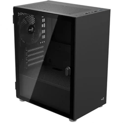 Корпус Aerocool CS-111-G-BK-v1 Mini-Tower