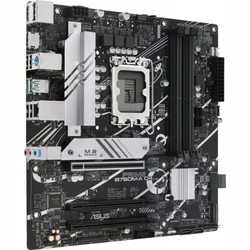 Материнская плата Asus PRIME B760M-A D4-CSM 90MB1D00-M1EAYC Micro-ATX, LGA 1700