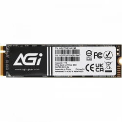 Внутренний накопитель AGI AGI4T0GIMAI298 SSD (твердотельные), 4 ТБ, M.2, PCIe