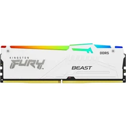 ОЗУ Kingston Fury Beast White RGB 16Gb DDR5 KF564C32BWEA-16 DIMM, DDR5, 16 Гб, 6400 МГц