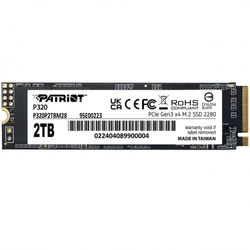 Жесткий диск Patriot P320 P320P2TBM28 SSD (твердотельные), 2 ТБ, M.2, PCIe