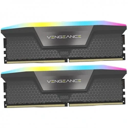 ОЗУ Corsair Vengeance RGB CMH32GX5M2E6000Z36 DIMM, DDR5, 32 Гб (2 х 16 Гб), 6000 МГц