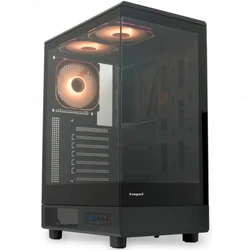 Корпус HSPD F510-TGBK-ARGB Black Mid-Tower