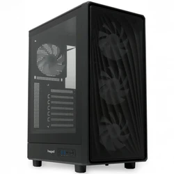 Корпус HSPD M510 M510-TGBK Mid-Tower