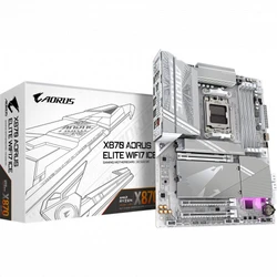 Материнская плата Gigabyte X870 A ELITE WF7 ICE 1.0 ATX, AMD AM5