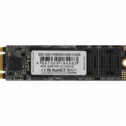 Жесткий диск AMD R3MS0512G8 SSD (твердотельные), 512 ГБ, M.2, SATA