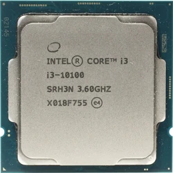 Процессор Intel CORE I3-10100 S1200 OEM CM8070104291317 S RH3N 999TKG 3.6 ГГц, 6 МБ, OEM