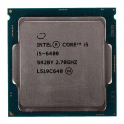 Процессор Intel CORE I5-6400 S1151 OEM CM8066201920506 S R2L7 947207 2.7, 6, OEM