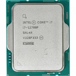 Процессор Intel CORE I7-12700F S1700 OEM CM8071504555020 S RL4R 99AMWC 2.1 ГГц, 25 МБ, OEM