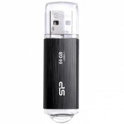 USB флешка (Flash) Silicon Power Blaze B02 SP064GBUF3B02V1K 64 ГБ
