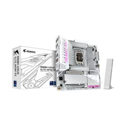Материнская плата Gigabyte B860M AORUS ELITE WIFI6E ICE B860M A ELT WF6E ICE Micro-ATX, LGA 1851