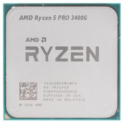 Процессор AMD Ryzen 5 3400G YD340BC5M4MFH 3.7 ГГц, 4 МБ, OEM