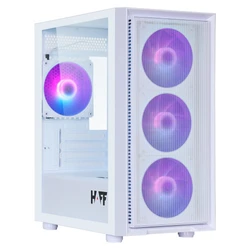Корпус HAFF Flash MATX White Mini-Tower