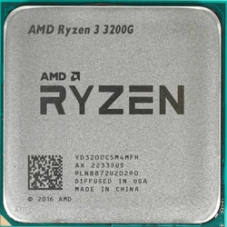 Процессор AMD Ryzen 3 3200G Ryzen 3 3200G OEM (3.6 ГГц, 4 МБ, OEM)