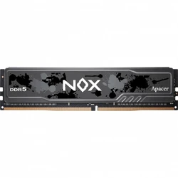 ОЗУ Apacer NOX Black AH5U16G60C622MBAA-1 DIMM, DDR5, 16 Гб, 6000 МГц