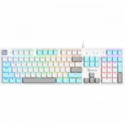 Клавиатура Bloody S520N ICY WHITE Проводная, USB