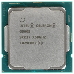 Процессор Intel Celeron G5905 OEM SRK27 OEM (3.5 ГГц, 4 МБ, OEM)