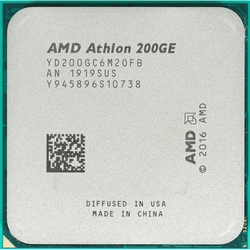 Процессор AMD Athlon 200GE YD200GC6M20FB OEM (3.2 ГГц, 4 МБ, OEM)