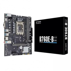 Материнская плата Onda B760E-B2.01 Micro-ATX, LGA 1700