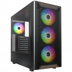 Корпус Montech XR WOOD BLACK Mid-Tower