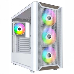 Корпус Montech XR WOOD WHITE Mid-Tower