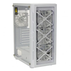 Корпус 1STPLAYER FireBase XP-G, White XP-G-WH-4F7-W Mid-Tower