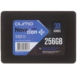 Внутренний накопитель Qumo Q3DQ-256GQNN SSD (твердотельные), 256 ГБ, 2.5 дюйма, SATA