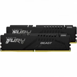 ОЗУ Kingston Fury Beast KF560C36BBE2K2-64 DIMM, DDR5, 64 Гб (2 х 32 Гб), 6000 МГц