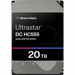 Серверный жесткий диск Western Digital 20Tb SATA-III WD DC HC555 (0B48696) HDD, 3,5 LFF, 20 ТБ, SATA