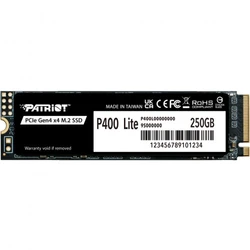 Внутренний накопитель Patriot P400 Lite P400LP250GM28H SSD (твердотельные), 250 ГБ, M.2, PCIe