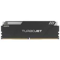 ОЗУ AGI TurboJet RGB AGI6APC16UD858-SR DIMM, DDR5, 16 Гб, 6000 МГц