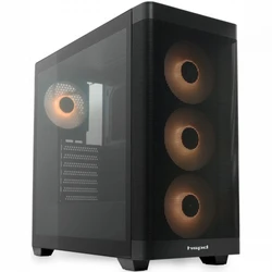Корпус HSPD M740-TGBK-ARGB Black Mid-Tower