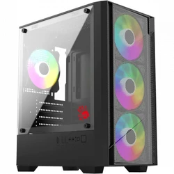 Корпус Bloody CC-124 Black CC-124-BK Mini-Tower