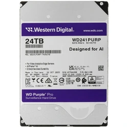 Жесткий диск Western Digital WD241PURP HDD (классические), 24 ТБ, 3.5 дюйма, SATA