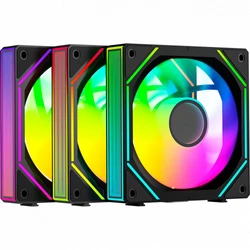 Система охлаждения Ocypus Gamma F12 UNI BK ARGB REVERSE BLADE 3-IN-1 Gamma-F12-BK3AM01U-GL Для системного блока