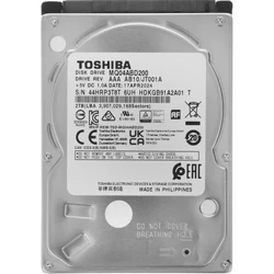 Жесткий диск Toshiba MQ04ABD200 HDD (классические), 2 ТБ, 2.5 дюйма, SATA