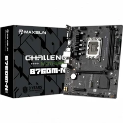 Материнская плата Maxsun  MS-Challenger B760M-N D5 V2 Micro-ATX, LGA 1700
