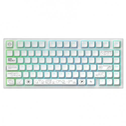 Клавиатура Dark Project ALU81A Terra Nova White DPKB_NOVA_81_ANSI_WHITE_UA Беспроводная, Bluetooth