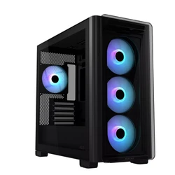 Корпус Asus A23 PLUS TG ARGB BLACK Mini-Tower