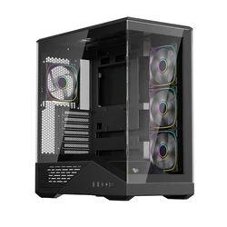 Корпус 1STPLAYER FIREBASE GM7 GM7-BK-3FN7R-1FN7 Mid-Tower