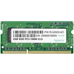 ОЗУ Apacer AS08GFA60CATBGC SO-DIMM, DDR3, 8 Гб, 1600 МГц