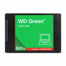 Жесткий диск Western Digital Green WDS500G5G0A SSD (твердотельные), 500 ГБ, 2.5 дюйма, SATA