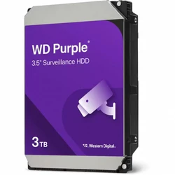 Жесткий диск Western Digital Purple WD34PURZ HDD (классические), 3 ТБ, 3.5 дюйма, SATA