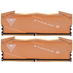ОЗУ Patriot Viper Xtreme 5 Aurum VXA532G6432K DIMM, DDR5, 32 Гб (2 х 16 Гб), 6400 МГц