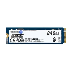 Внутренний накопитель Kingston DC2000B SEDC2000BYM8/240GB SSD (твердотельные), 240 ГБ, M.2, PCIe