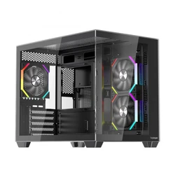 Корпус 1STPLAYER BV6 Black BV6-BK-2FH7R-1FH7 Mini-Tower