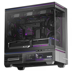 Корпус Thermalright TL-M10 Vision Black FAN4-C Mini-Tower