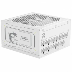 Блок питания MSI MAG A1000GL PCIE5 WHITE 306-7ZP9B51-CE0 1000 Вт